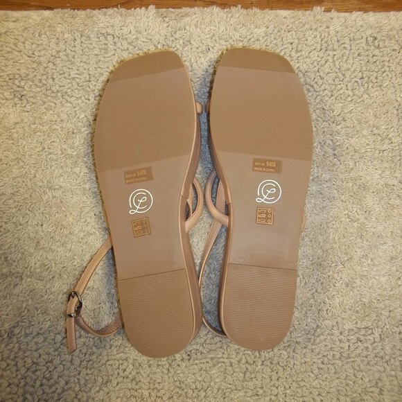 Chinese Laundry Los Angeles Womens Sandals Size 9/40M Ankle Strap Tan NWT NWOB - Picture 3 of 5